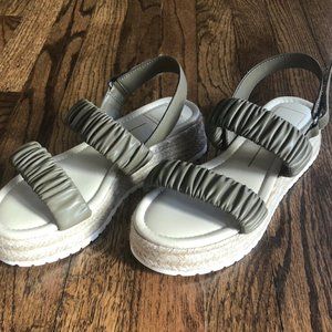 Dolce Vita Espadrille Sandal in Olive